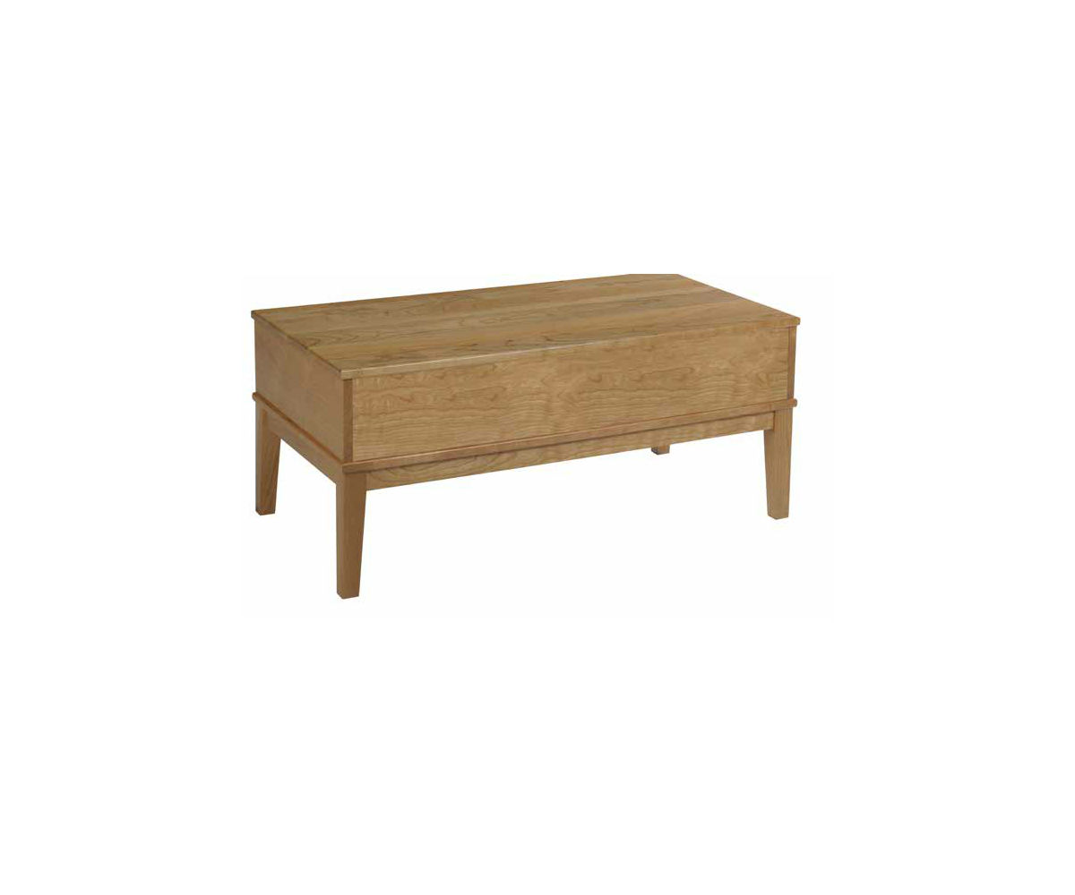 Alpine Lift Top Coffee Table - Custom Woodcraft
