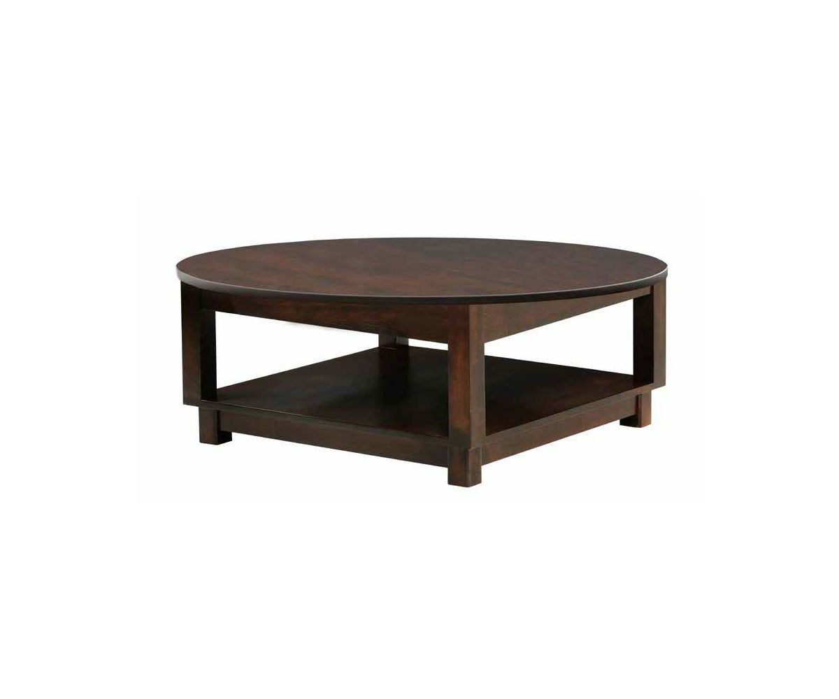 La-Salle Urban Round Coffee Table - Custom Woodcraft